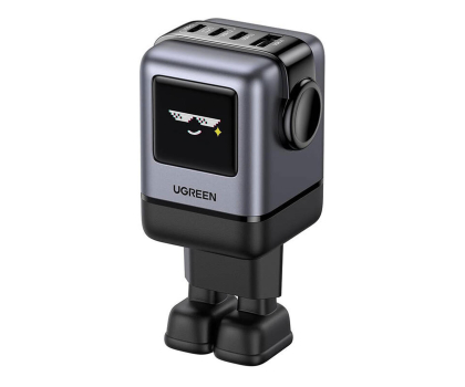Ładowarka i akumulator UGREEN Ładowarka sieciowa Nexode RG Robot GaN 3x USB-C + USB 100W
